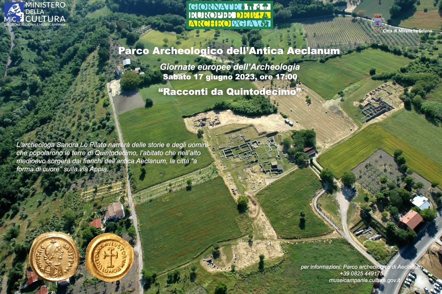 Giornate Europee DellArcheologia 2023 Parco Archeologico Di Aeclanum