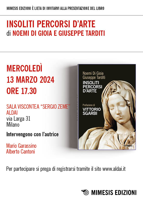 Presentazione del libro “Insoliti percorsi d’arte” a Milano