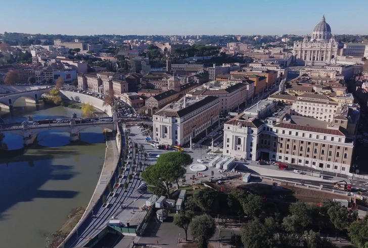 Anas La Nuova Piazza Pia Pronta Per Il Giubileo Uekl