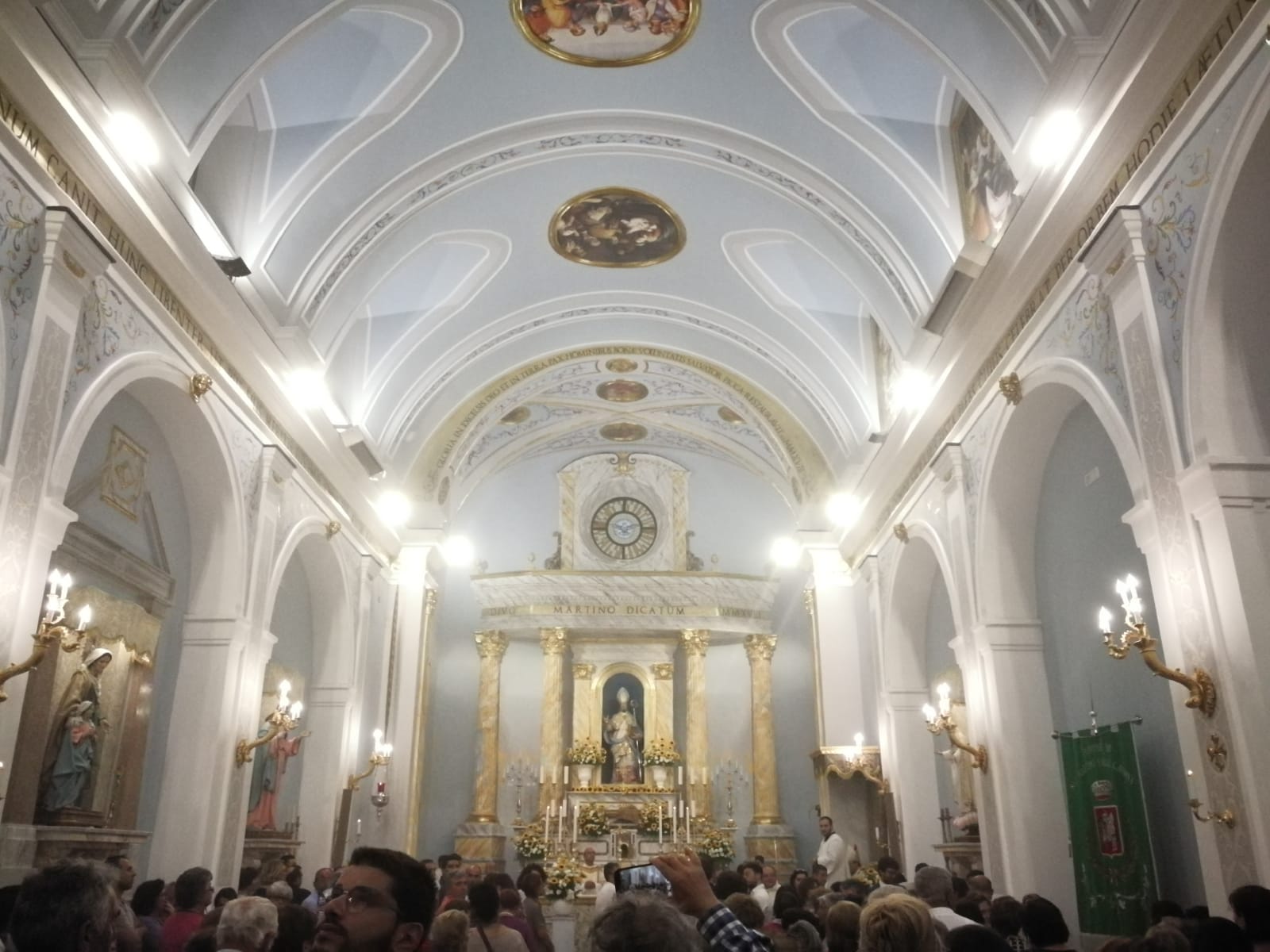 La Chiesa Di San Martino Vescovo Di San Martino Valle Caudina Riaperta