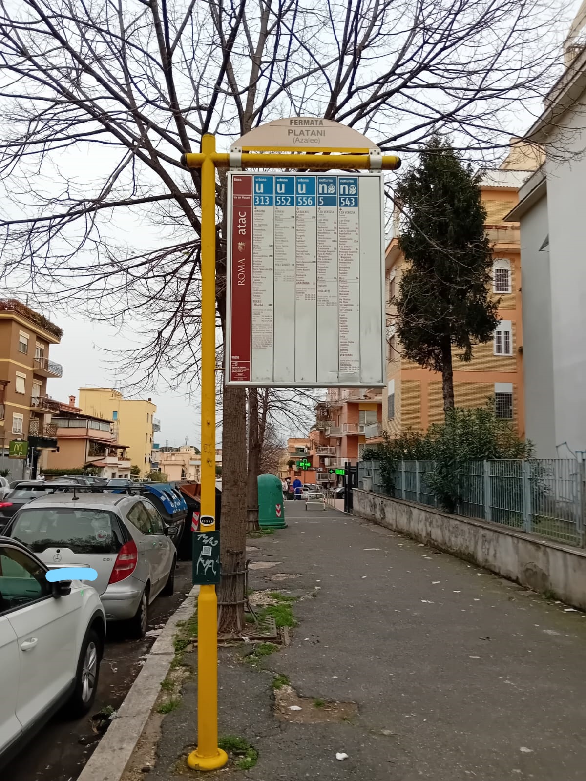 A Roma Italia dei Diritti segnala fermate bus fantasma 
