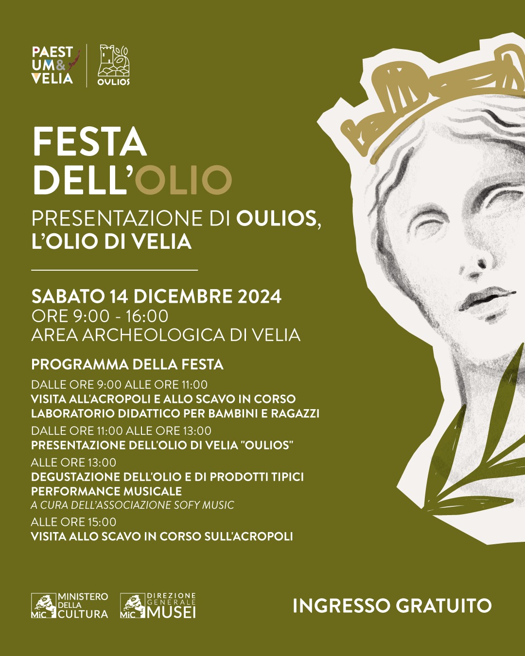 Presentazione di Oulios, l’olio di Velia