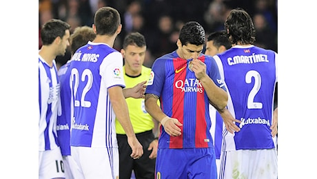 Real Sociedad-Barcellona 1-1: Sofferenza blaugrana, Messi salva Luis Enrique