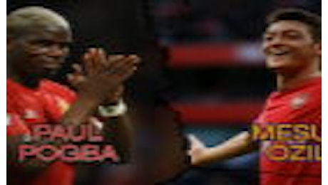 United-Arsenal: Pogba contro Ozil