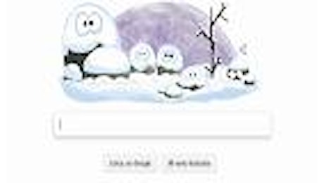 Solstizio d'inverno, il doodle di Google per il 21 dicembre