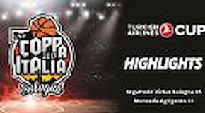 Basket, coppa Italia A2: Segafredo Bologna-Moncada Agrigento 95-63