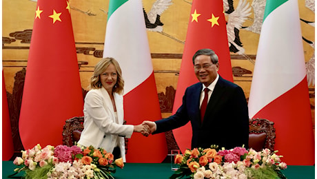 Il governo italiano ha siglato un piano triennale di cooperazione con la Cina