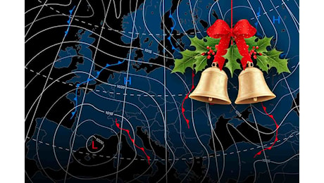 Un Natale inaspettato: meteo a sorpresa per 24 e 25