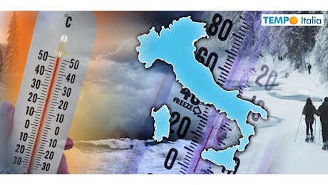 Meteo: cambia tutto da fine anno con l’Anticiclone, si mangia l’Inverno