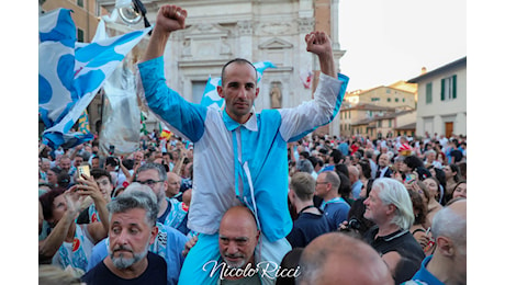 Palio di Siena luglio 2024, la vittoria dell'Onda – FOTO