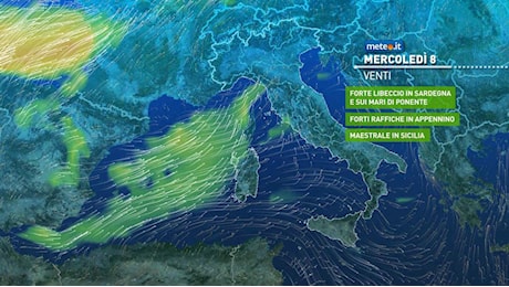 Meteo: 8 gennaio più stabile ma per poco! Altra perturbazione in arrivo