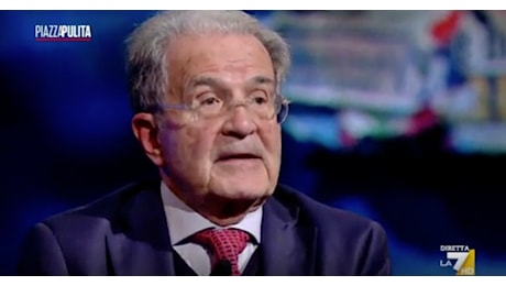 Romano Prodi a Piazzapulita: “Meloni obbedisce a Trump e Musk, ma è un grande errore”