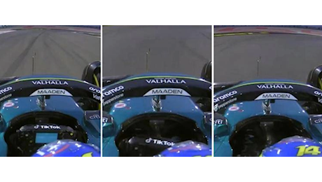 Formula 1, paura per Alonso: volante si stacca in pista