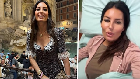 Elisabetta Gregoraci, le prime parole dopo il ricovero in ospedale