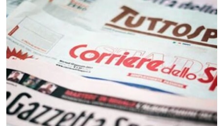 Prime pagine quotidiani sportivi – 15 aprile 2025
