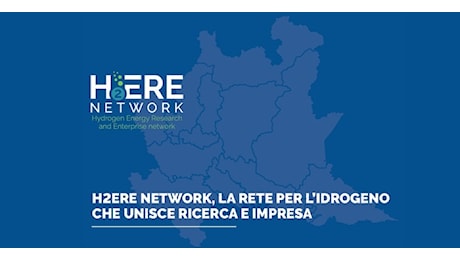 Evento H2ERE Network - Ricerca e Imprese unite per l'Idrogeno