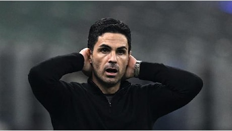 Arsenal, Arteta torna sul ko con l'Inter: Siamo stati superiori, ma ci giudicano per i risultati