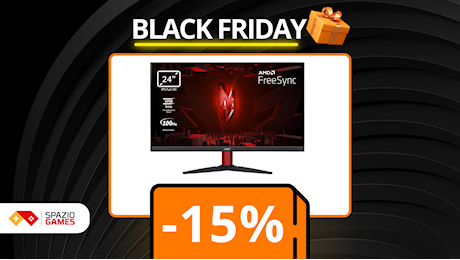 Migliora la tua postazione con questo monitor gaming Acer, proposto a MENO DI 85€ per il Black Friday!