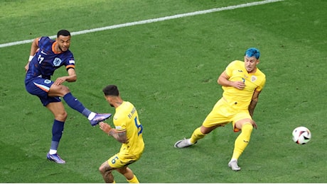 Euro 24: tre reti alla Romania, l'Olanda ai quarti