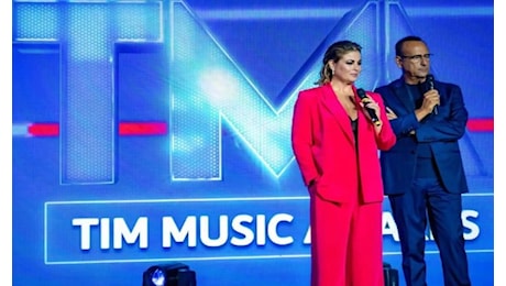 Tim Music Awards 2024 in tv su Rai 1 con Carlo Conti e Vanessa Incontrada: scaletta cantanti e orari