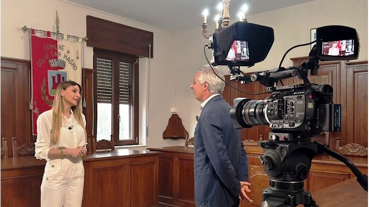 Colle San Magno protagonista della trasmissione Tv “I Borghi d’Italia”: la troupe in paese - Frosinone News Colle San Magno protagonista della trasmissione Tv “I Borghi d’Italia”: la troupe in paese - Frosinone News