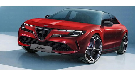 Alfa Romeo GTV: arriva nel 2028, con la piattaforma della Peugeot 3008 [Render]