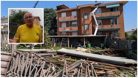Terrore nel cuore della tempesta in Brianza: “Il tetto ci è volato sopra la testa, siamo vivi per miracolo”