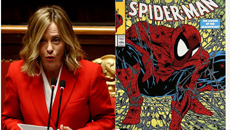 Giorgia Meloni cita Spiderman durante la conferenza stampa, perché ha tirato in ballo l'Uomo Ragno