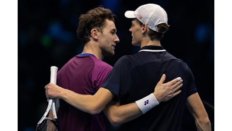 ATP Finals 2024: con Sinner-Fritz gli ascolti vanno in alto