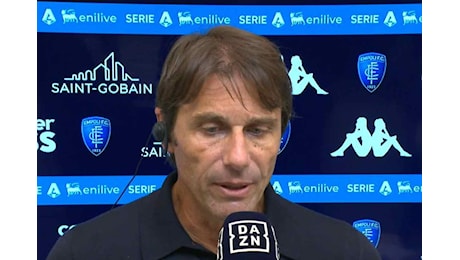 Napoli passa a Empoli, Conte felice a metà: “Siamo stati impauriti. Gilmour timido”