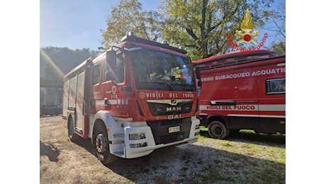 Cornate d’Adda: squadre di soccorso recuperano due corpi nel fiume Adda