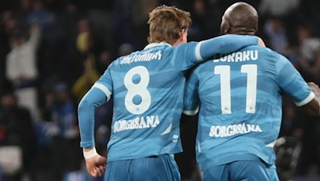 Napoli, la 'premiata ditta Lukaku-McTominay' riaccende il sogno scudetto