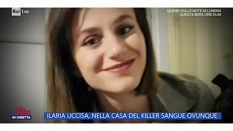 La vita in diretta 2024/25 - Ilaria uccisa, nella casa del killer sangue ovunque - 14/04/2025 - Video