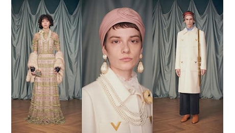 Moda, Alessandro Michele ha svelato a sorpresa la collezione Spring 2025 Maison Valentino