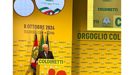 Mattarella “Agricoltura determinante per il futuro del Pianeta”