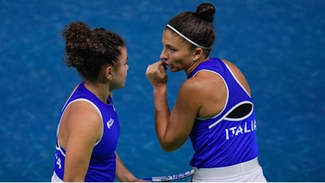 Errani e Paolini vincono il doppio, l’Italia torna in finale della Bjk Cup