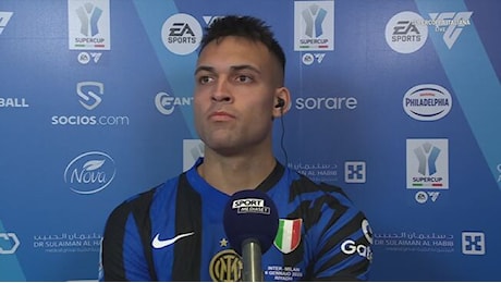 Lautaro: Ci abbiamo provato - Supercoppa Italiana 2025 Video