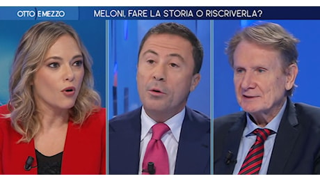 La storica Ponzani e Caracciolo demoliscono il libro di Bocchino: “Mistifica la storia”. “De Gasperi di destra? Paradossale”. Su La7