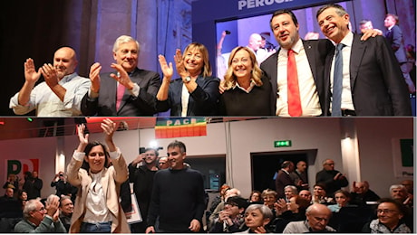 Elezioni regionali in Umbria, il duello Tesei-Proietti: leader nazionali in campo per la chiusura della campagna