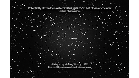 Asteroide 2002 JX8 in rotta verso la Terra: ma c’è da preoccuparsi?
