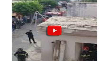 Napoli: esplode una palazzina a Saviano, 4 morti tra cui 2 bambini; il Video