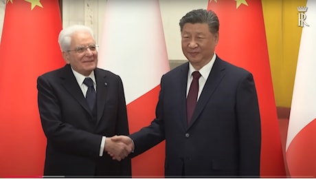 Mattarella da Xi per un riavvicinamento fuori tempo e fuori luogo