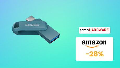 Questa chiavetta USB-C SanDisk da 128GB è in SUPER SCONTO! (-28%)