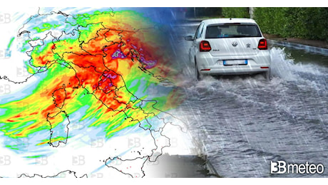 Meteo - Tra giovedì e venerdì vortice di maltempo sull'Italia con forti piogge, temporali e nubifragi. Ecco le regioni più a rischio.