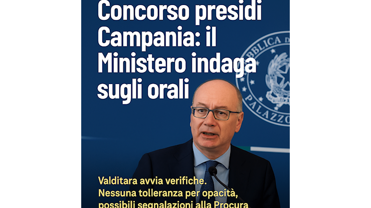 Caos concorso presidi in Campania: il Ministero avvia verifiche sulla sospensione degli orali - Informazionescuola.it Caos concorso presidi in Campania: il Ministero avvia verifiche sulla sospensione degli orali - Informazionescuola.it