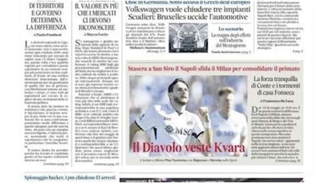 Il Mattino: Il Diavolo veste Kvara