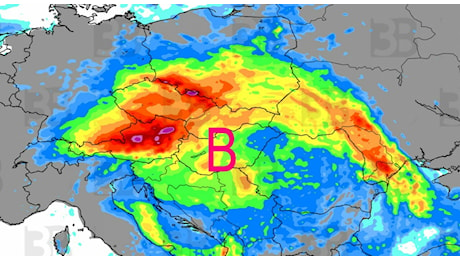 Ciclone Boris sull'Europa con inondazioni e neve: ecco gli effetti sull'Italia