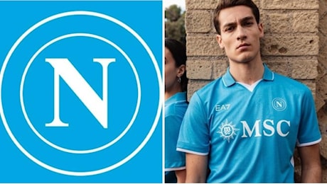 Napoli, svelata la nuova maglia home: torna il vecchio azzurro in uno stile retrò, rivisitato il logo