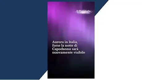 Aurora di Capodanno: sarà visibile anche in Sardegna?