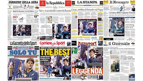 Le prime pagine dei quotidiani di oggi 18 novembre: la rassegna stampa